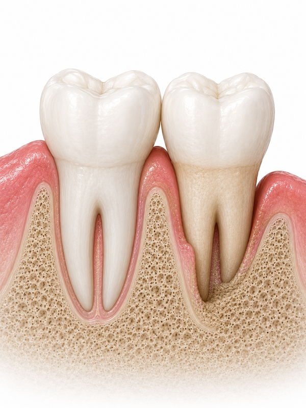 healthy-vs-receeded-tooth healthy-vs-receeded-tooth