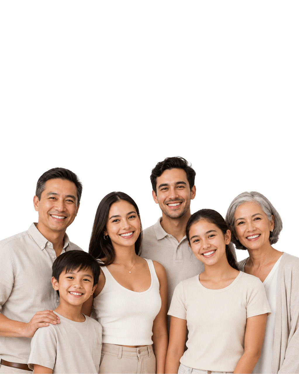 Holistic dentistry patients of all ages